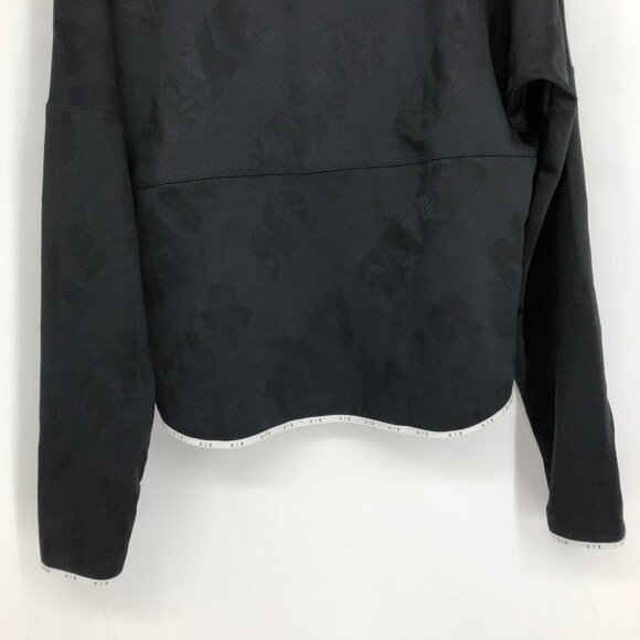 Nike air black midlayer DriFit crew long sleeve  running top size M - Picture 15 of 16